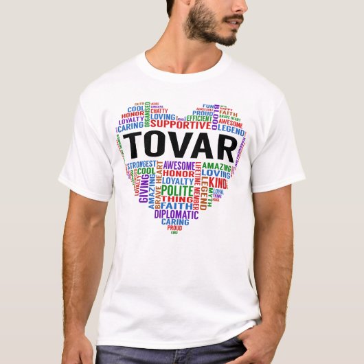 TOVAR Legend Heart T-Shirt (Vorderseite)