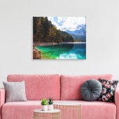 Tovel Lake Leinwanddruck (Insitu (Wohnzimmer))