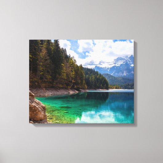 Tovel Lake Leinwanddruck (Vorderseite)