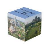 TOVP 4 versah Foto-Würfel mit Seiten Würfel (Rückseite Schrägansicht)