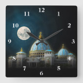 TOVP Clock Quadratische Wanduhr (Vorderseite)