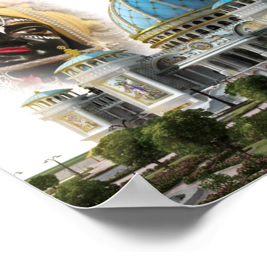 TOVP/Radha Madhava 8 x 10 Print Poster (Ecke)