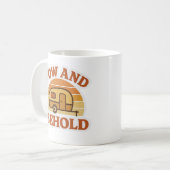Tow and Behold | Funny Caravan Mug Kaffeetasse (Vorderseite Links)