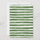 Tow-Rex Dinosaur Gold Zweite Geburtstagsparty Einladung (Rückseite)