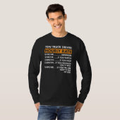 Tow Truck Driver Hourly Rate Tow Truck Operator T-Shirt (Vorne ganz)