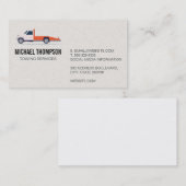 Tow Truck Icon Visitenkarte (Vorne/Hinten)