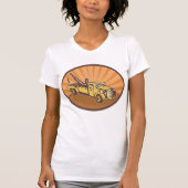 Tow Truck Womens T - Shirt (Vorderseite)