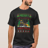 Tow Truck  Xmas Tree Ugly Santa Tow Truck Christma T-Shirt (Vorderseite)