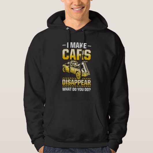 Tow Trucker Tow Truck Driver Tow Operator Breakdow Hoodie (Vorderseite)