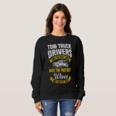 Tow Trucker Tow Truck Driver Tow Operator Breakdow Sweatshirt (Vorne ganz)