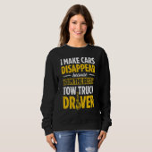 Tow Trucker Tow Truck Driver Tow Operator Breakdow Sweatshirt (Vorne ganz)