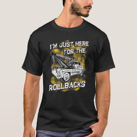 Tow Trucker Tow Truck Driver Tow Operator Breakdow T-Shirt (Vorderseite)