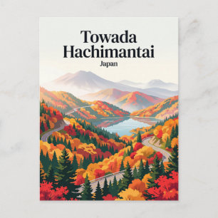 Towada Hachimantai, Japan Postkarte
