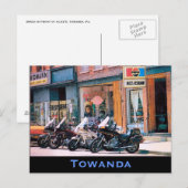 Towanda (Pa) Postkarte (Vorne/Hinten)