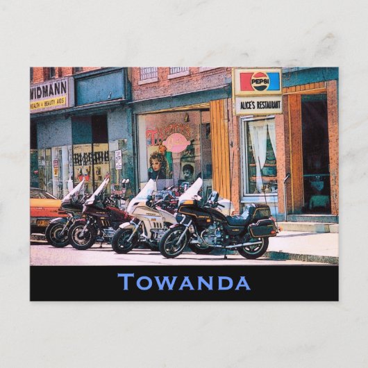 Towanda (Pa) Postkarte (Vorderseite)