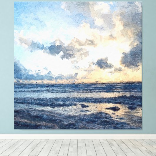 Toward Arran Leinwanddruck (Insitu (Holzboden))