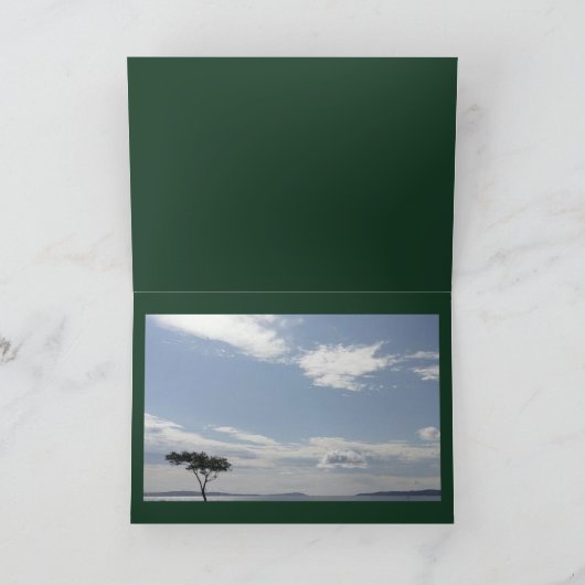 Toward Castle Scotland Blank Karte (Innenseite)