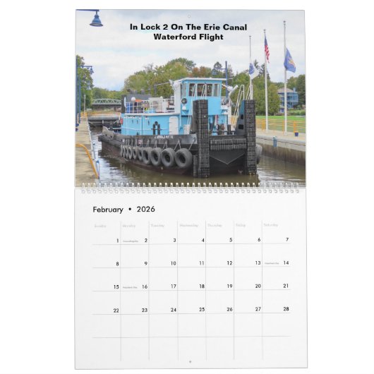 Towboat " J. Arnold Witte" Kalender 2022 (Feb 2026)