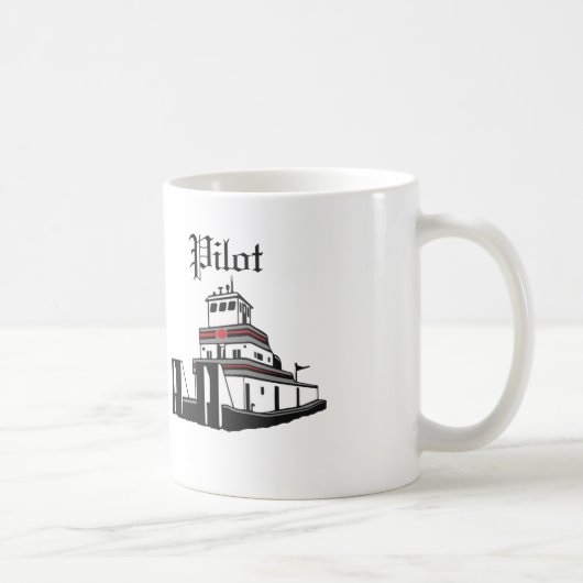 Towboat-Pilot Kaffeetasse (Rechts)