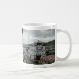 Towboats auf dem Mississippi Kaffeetasse