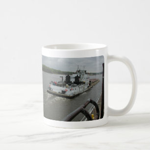 Towboats auf dem Mississippi Kaffeetasse