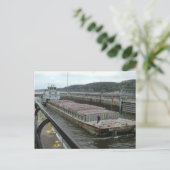 Towboote auf dem Mississippi Postkarte (Stehend Vorderseite)