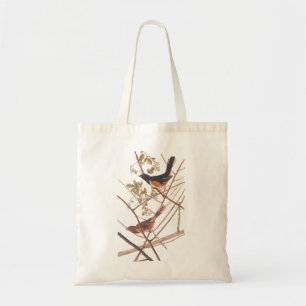 Toweed Bunting Audubon Black and Orange Song Birds Tragetasche