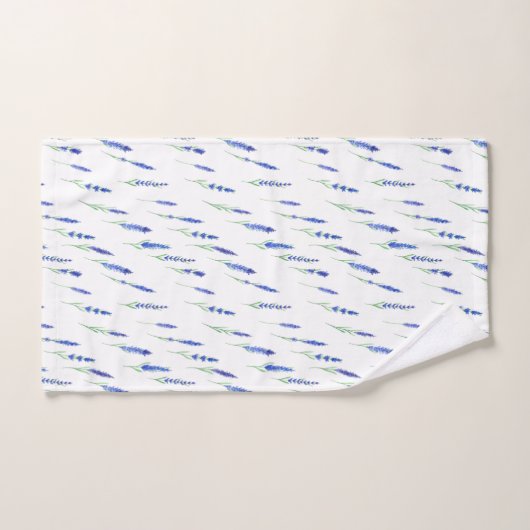 Towel Set - Lavender Patterns (Handtuch)