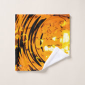 TOWEL SET, warme Farbtöne Badhandtuch Set (Waschlappen)