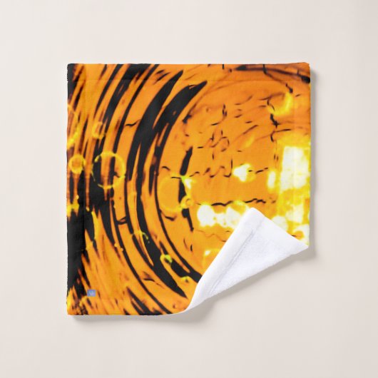 TOWEL SET, warme Farbtöne Badhandtuch Set (Waschlappen)