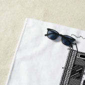 Towel Sketch VOFS Boardwalk Strandtuch (Beispiel)