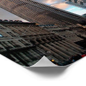 Tower 42 Früher Natwest Gebäude London Großbritann Poster (Ecke)