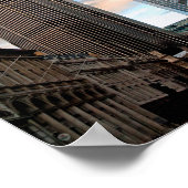 Tower 42 Früher Natwest Gebäude London Großbritann Poster (Ecke)