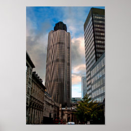 Tower 42 Früher Natwest Gebäude London Großbritann Poster