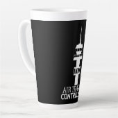 Tower Air Traffic Kontrolle Controller ATC Aviatio Milchtasse (Linke Ecke)