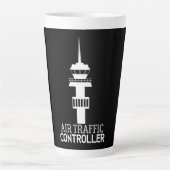 Tower Air Traffic Kontrolle Controller ATC Aviatio Milchtasse (Vorderseite)