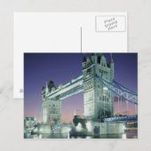 Tower Bridge 7 Postkarte (Vorne/Hinten)