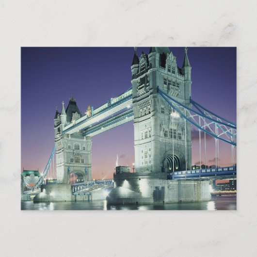 Tower Bridge 7 Postkarte (Vorderseite)