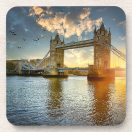 Tower Bridge am Sunset Untersetzer