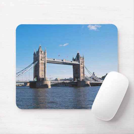 Tower Bridge auf der Themse Mousepad (Mit Mouse)
