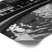 Tower Bridge Black and White Poster (Ecke)