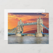 Tower Bridge Cityscape Postkarte (Vorne/Hinten)