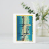 Tower Bridge erhöht für den Sacramento Fluss Postkarte (Stehend Vorderseite)