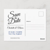 Tower Bridge Fireworks - Save the Date in England Postkarte (Rückseite)