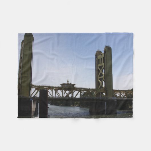 Tower Bridge Fleece Blanket (Vorderseite (Horizontal))