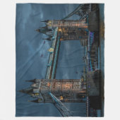 TOWER BRIDGE FLEECEDECKE (Vorderseite)