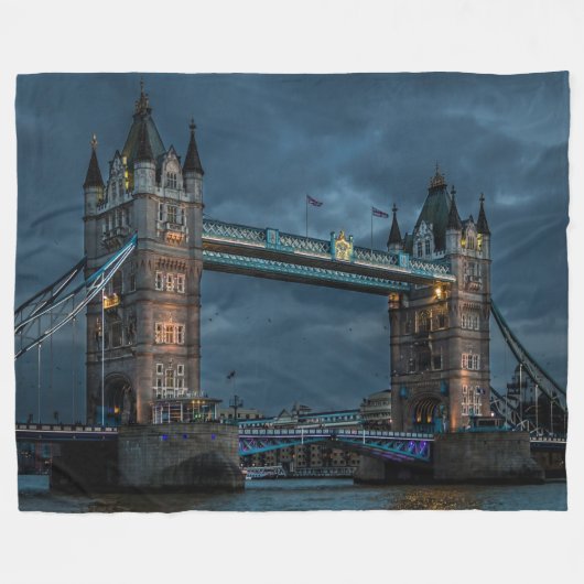 TOWER BRIDGE FLEECEDECKE (Vorderseite (Horizontal))