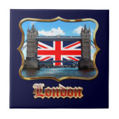 Tower Bridge Fliese (Vorderseite)