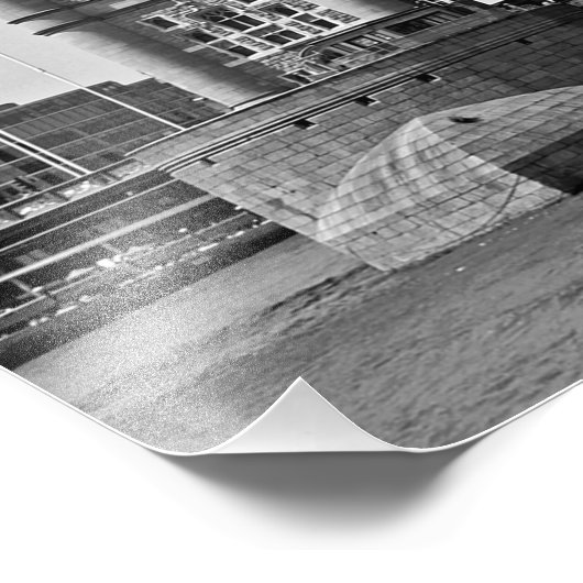 Tower Bridge Fotodruck (Ecke)