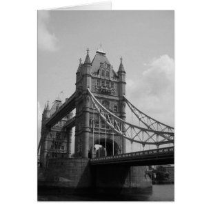 Tower Bridge Gray Card
